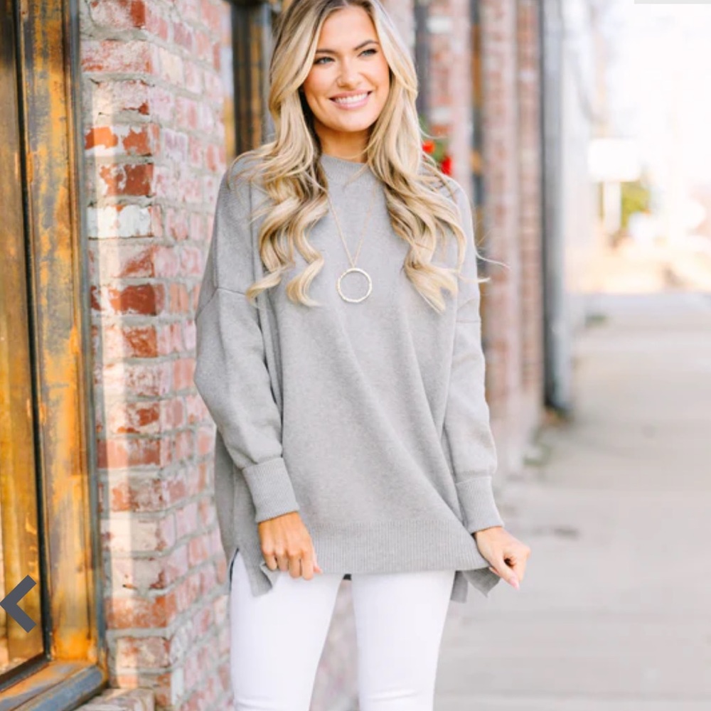 Gray The Mint Julep Boutique Sweater